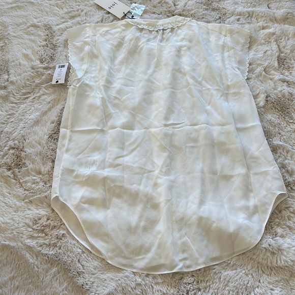 Joie Calais Blouse Porcelain Size XS - Picture 13 of 13